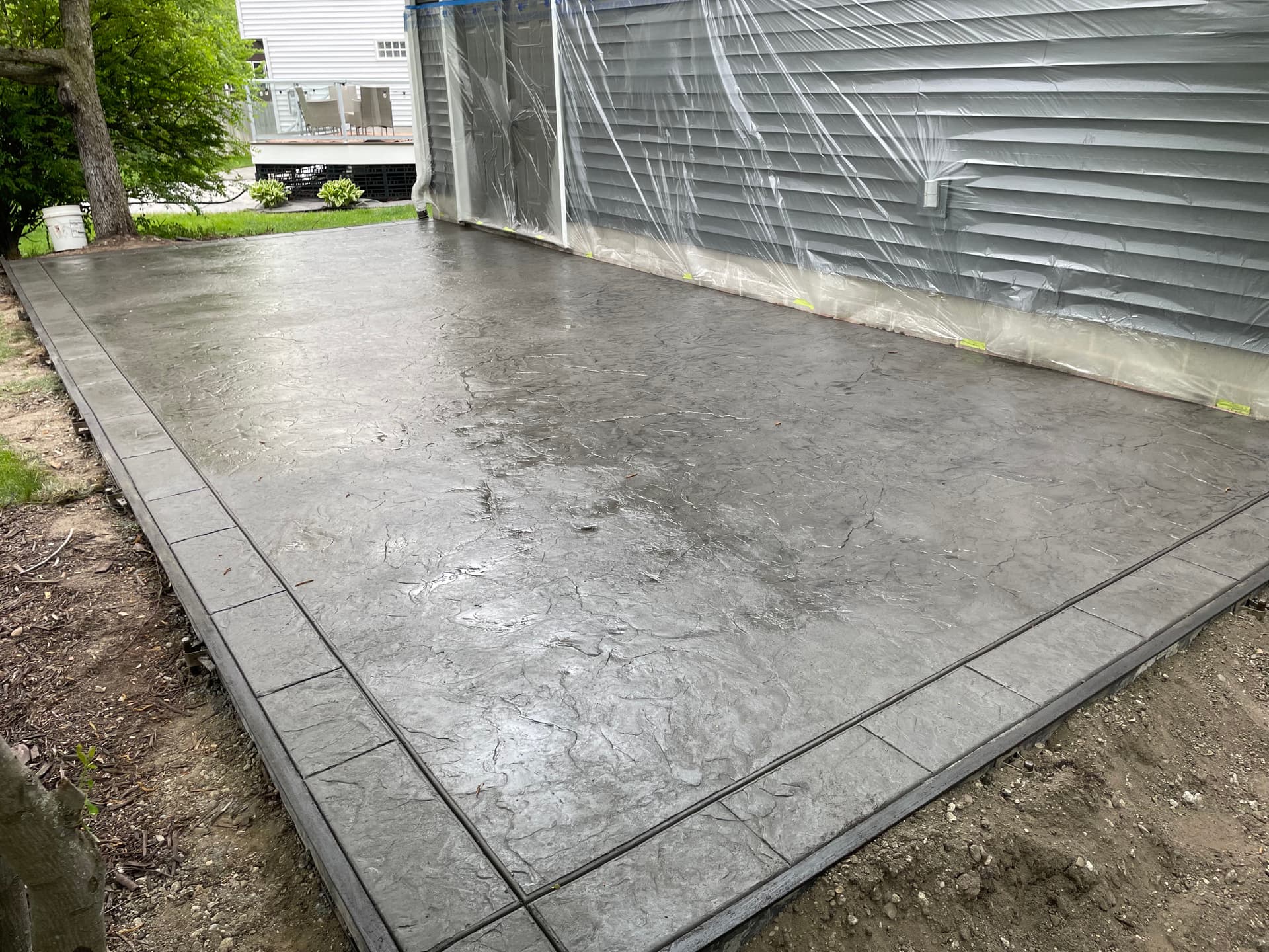 Stamped Concrete Patios Built for Outdoor Living image