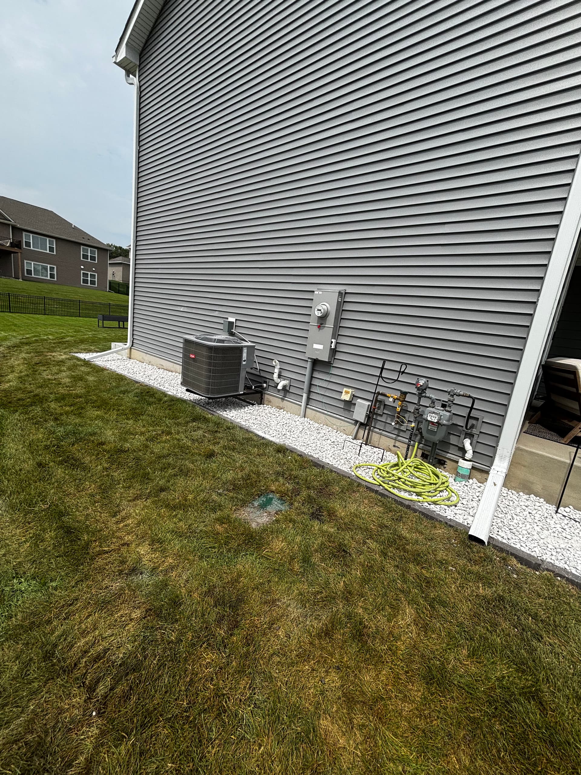 Gallery photos for Stamped Patio, Rock Beds, and Fresh Landscaping That Actually Holds Up: Image #4
